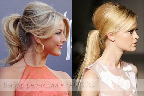 Прически с начесом фото