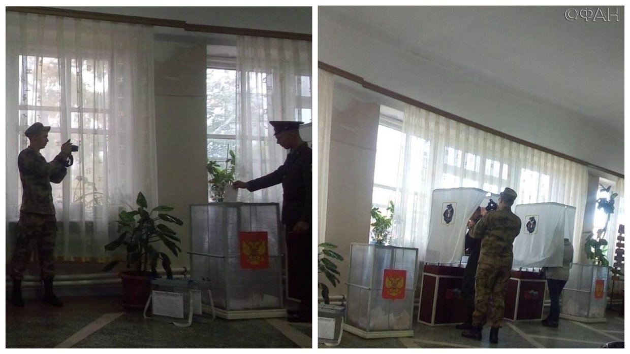 «Давление» на солдата-избирателя оказалось съемкой для стенгазеты в Хабаровске
