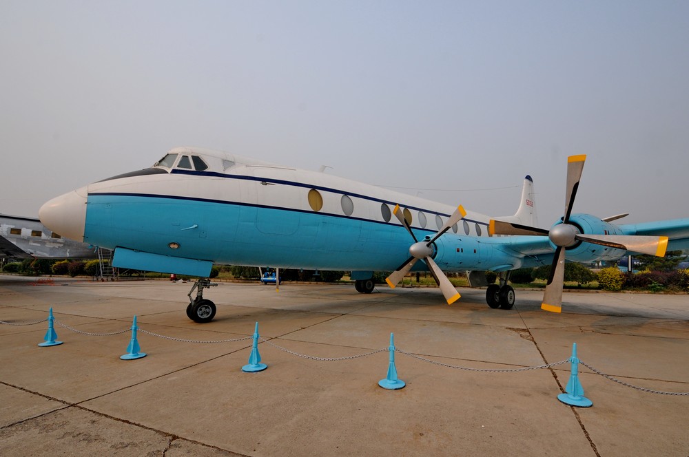 Vickers Viscount Мао в Китайском музее авиации в Датангшане