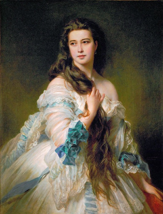 Портрет Варвары Римской-Корсаковой, 1864. Автор: Франц Ксавер Винтерхальтер. Портрет Варвары Римской-Корсаковой, 1864. Автор: Франц Ксавер Винтерхальтер.