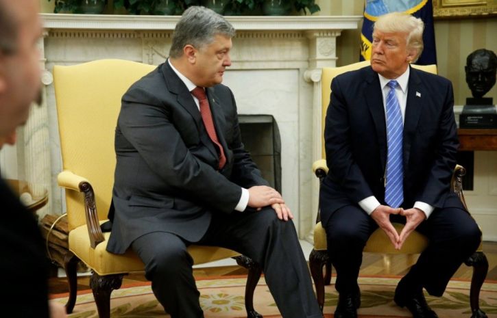 Трамп НЕ встречался с Порошенко Трамп НЕ встречался с Порошенко