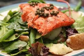 salmon salad nicoise