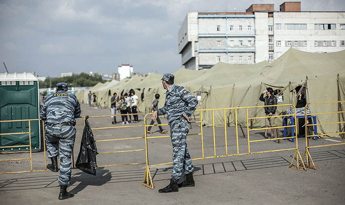 Концлагерь для гастарбайтера