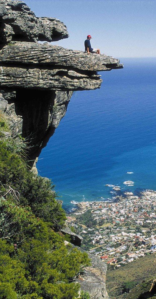 Embrace a little bit of danger in Cape Town, South Africa.