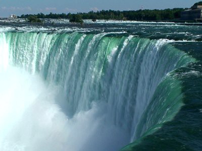 9. Ниагарский водопад, Онтарио, Канада достопримечательност, мир, ракурс