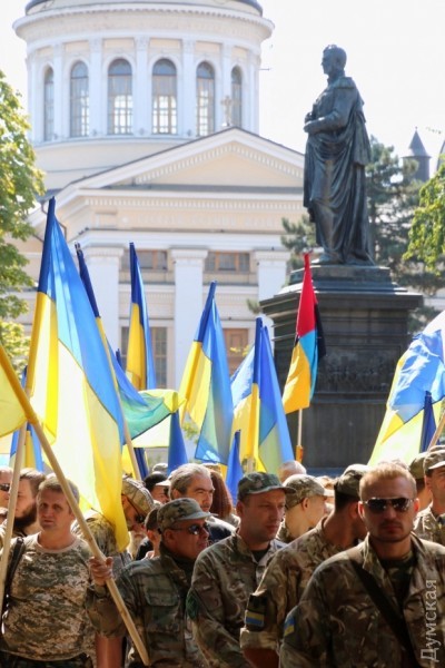 Шабаш нацистов в Одессе. "Москаляку на гиляку"