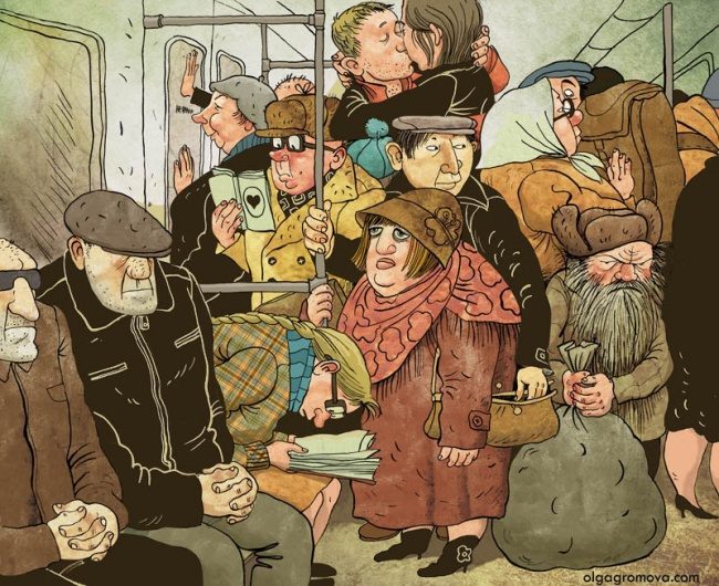 Карикатурки про на нашу жизнь
