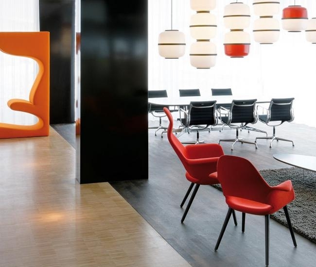 Интерьеры с мебелью от компании Vitra. Часть 1