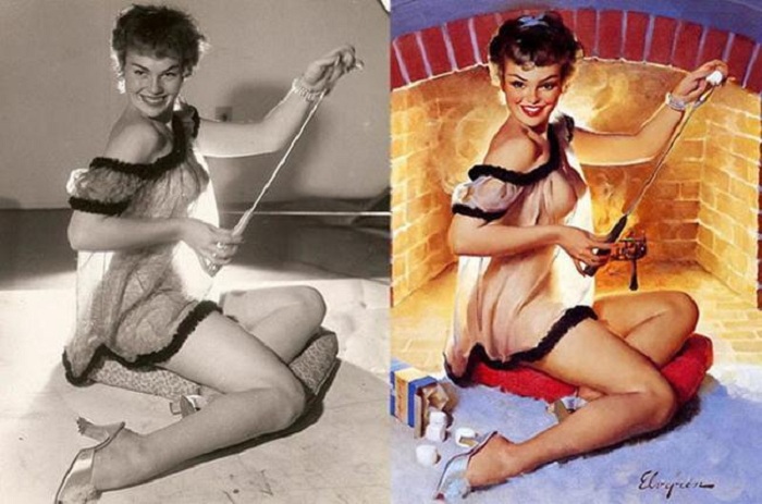 Pin-Up-девушки и их реальные прототипы. Pin-Up-девушки и их реальные прототипы.
