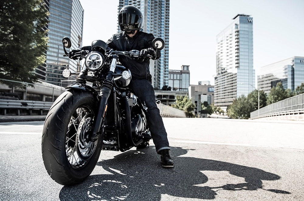 Новый мотоцикл Triumph Bonneville Bobber Black 2018