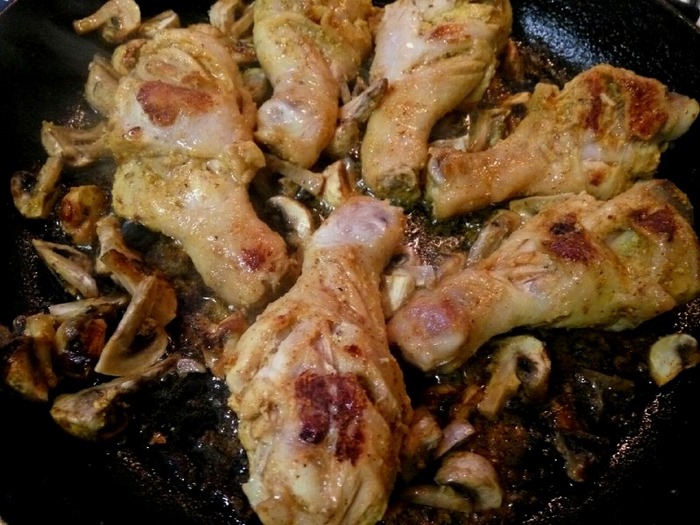 Курица гарам масала