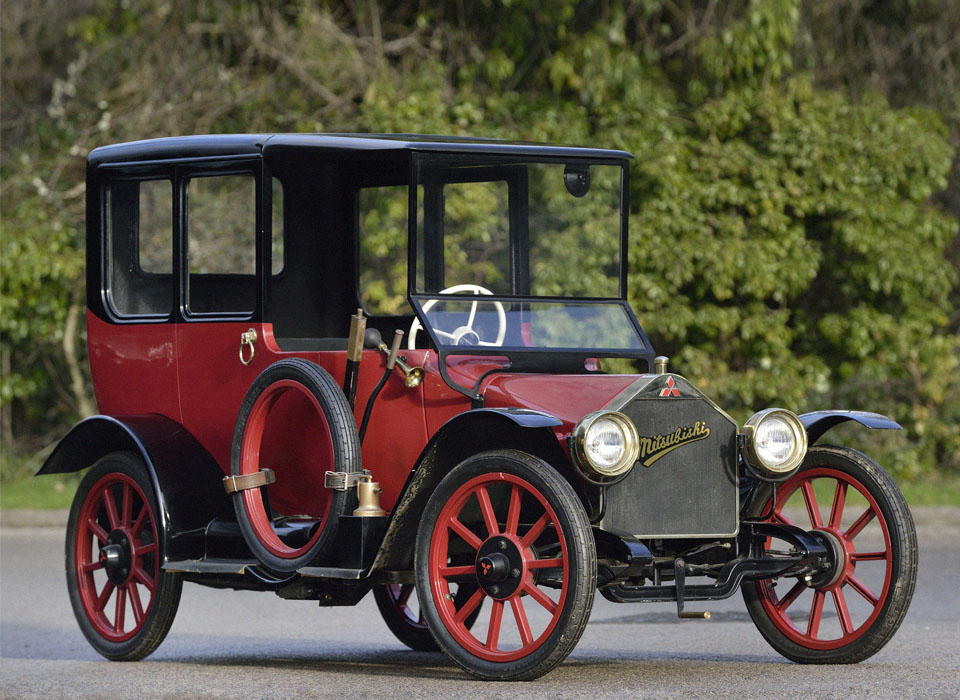 Mitsubishi Model A (1917) авто, история, ретро автомобили