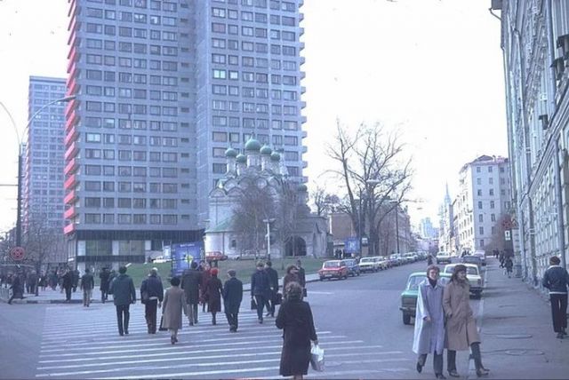 Москва в преддверии 1 мая 1982 года. Москва в преддверии 1 мая 1982 года.