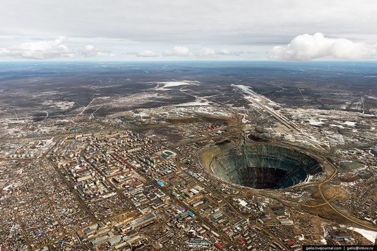 Mirny town - the diamond capital of Russia, photo 1