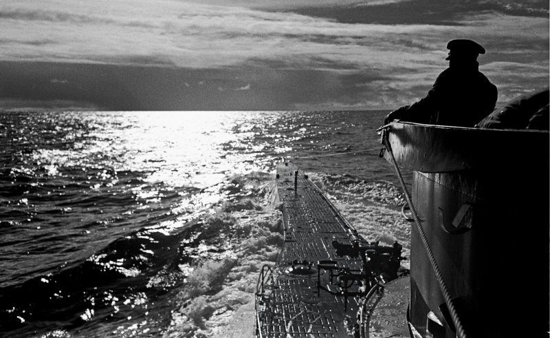 Немецкая подводная лодка U-96 в походе Немецкая подводная лодка U-96 в походе Великая отечественая война, архивные фотографии, вторая мировая война