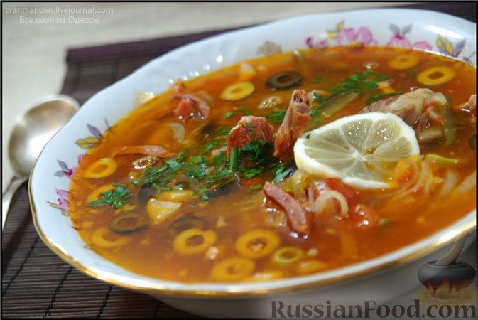 как приготовить солянку из разного мяса как приготовить солянку из разного мяса