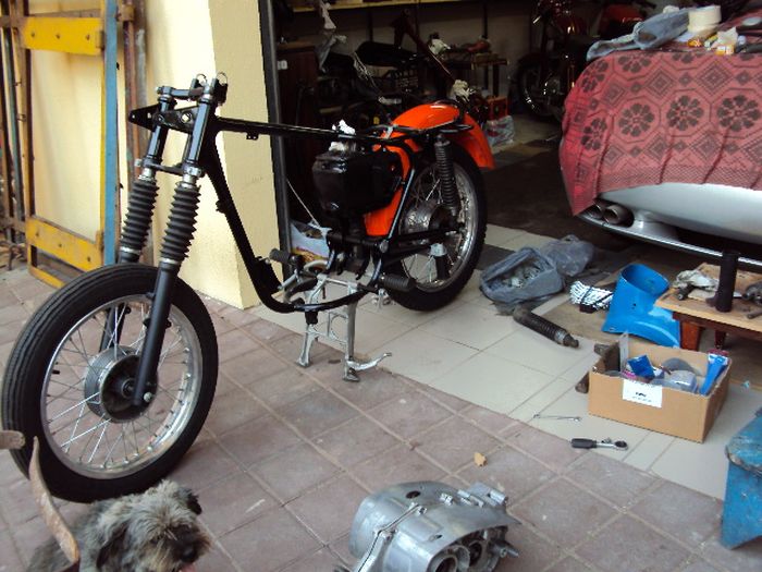 Восстановление мотоцикла Cezet 350 Cezet, восстановление, мото, мотоцикл, реставрация