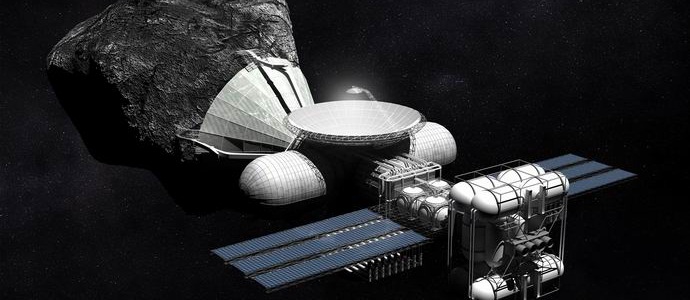 Топливо для космических кораблей можно добывать на астероидах