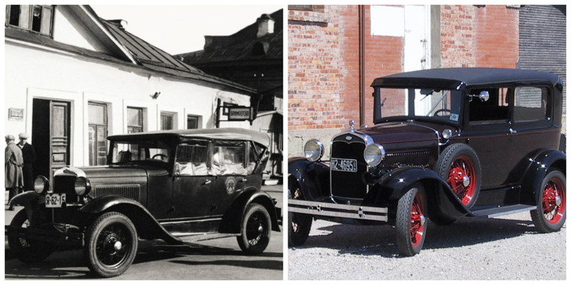 ГАЗ-А(1932-1936)-Ford Model A(1927-1931) автомобили, история, ссср, факты