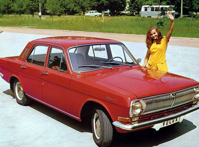 Ретро-реклама советского автопрома