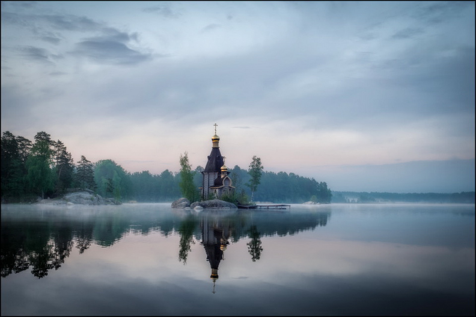 Церковь Андрея Первозванного на реке Вуокса