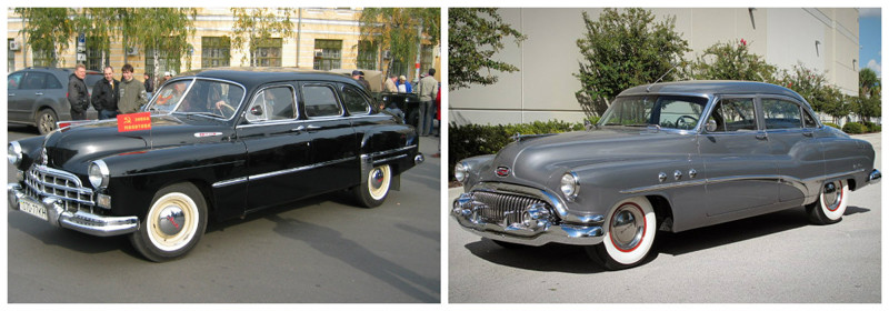 ГАЗ-М-12(1950-1960)-Buick Super(1940-1958) автомобили, история, ссср, факты