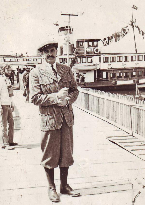 Sean Connery Murder on the Orient Express filmi çekimleri için Büyükada'da. Yıl 1974.