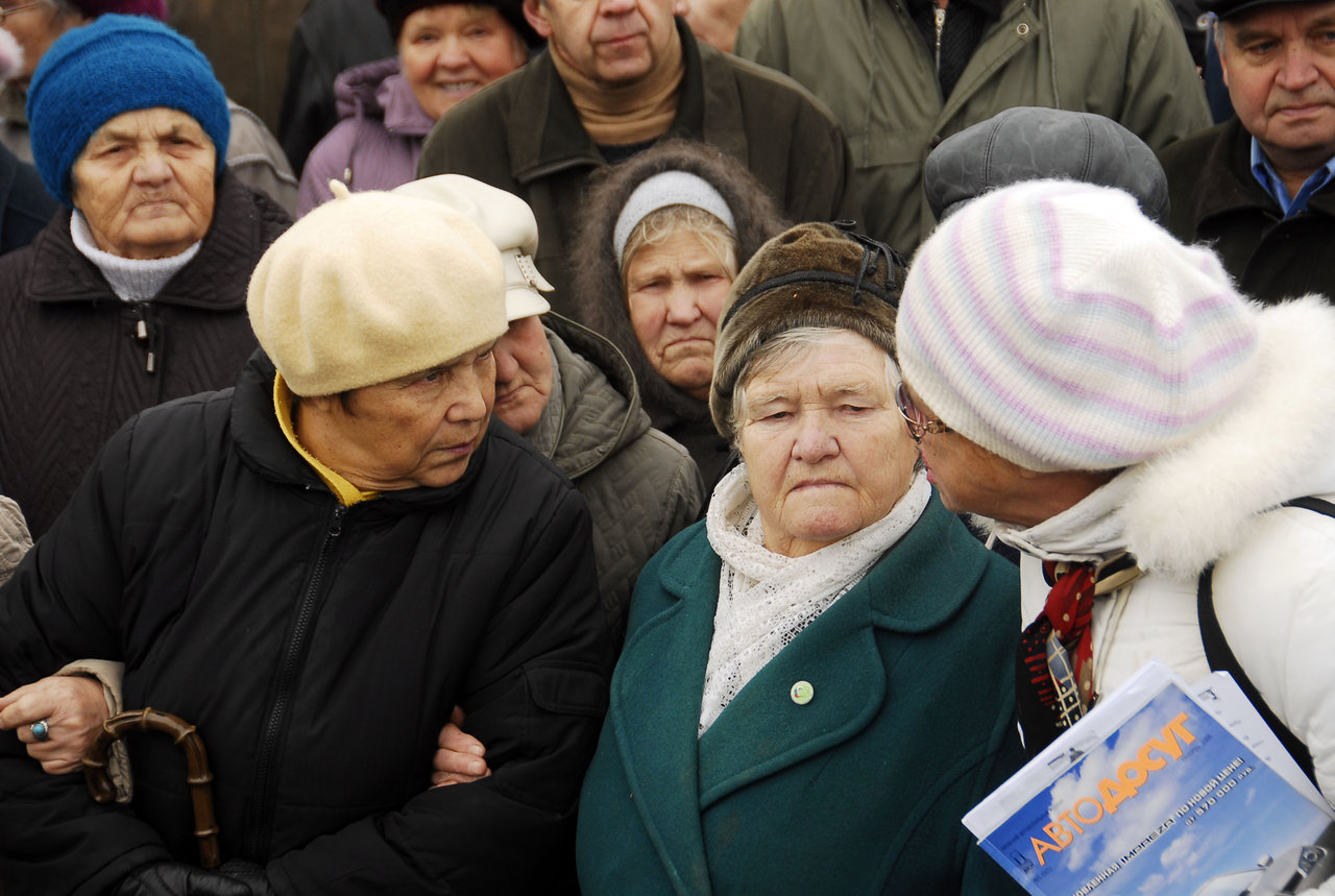 Пенсионеры останутся нищебродами