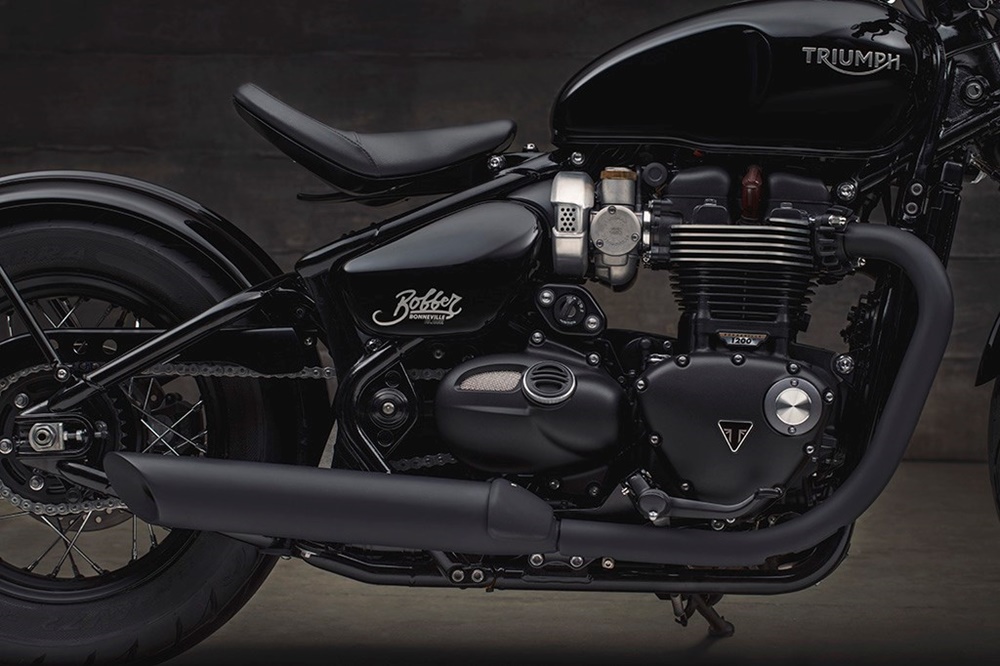 Новый мотоцикл Triumph Bonneville Bobber Black 2018
