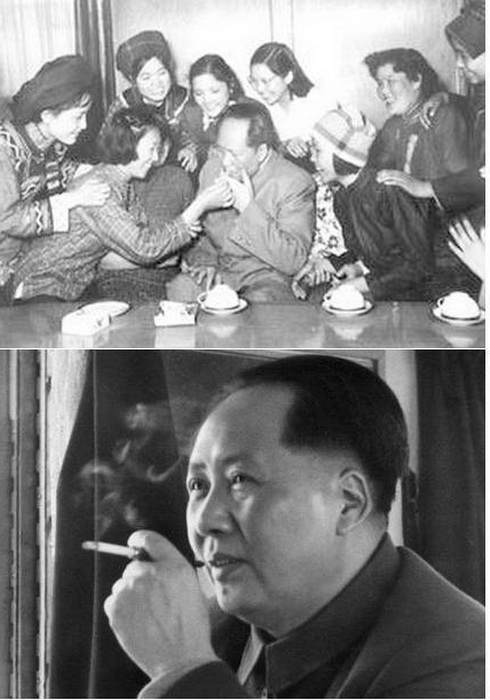 Мао Цзэдун В окружении женщин
