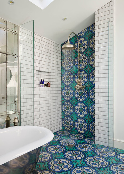 Викторианский Напольные покрытия by Rustico Tile and Stone