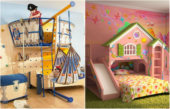 17 фантастических примеров обустройства детской комнаты детская, оформление