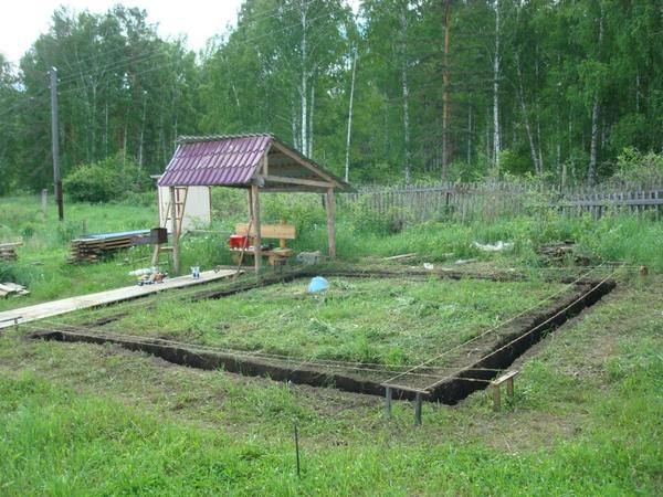 Один опыт строительства дачного дома и обустройства участка