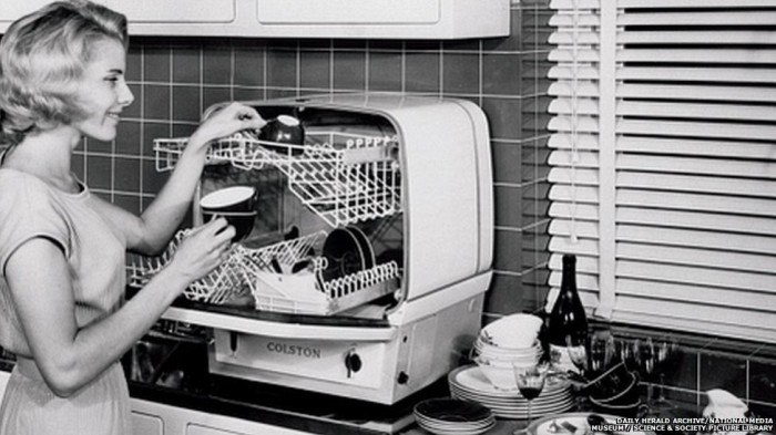2. Посудомоечная машина размером с хлебницу гаджет, прошлое