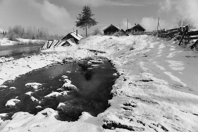 Будни архангельской деревни