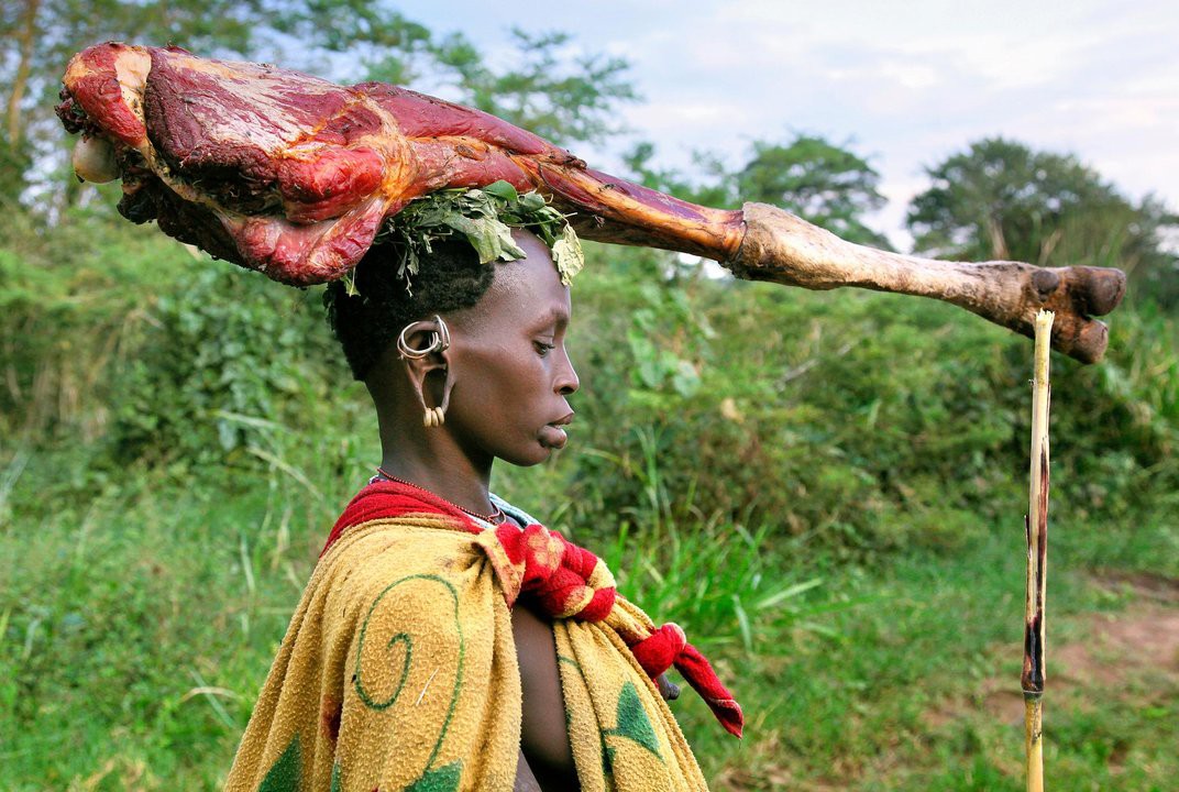 Женщина из племени Сурма земля, люди, природа, фото