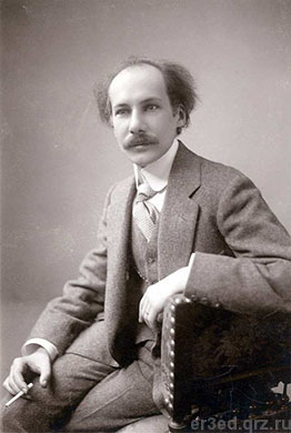 Андрей Белый. Брюссель. 1912