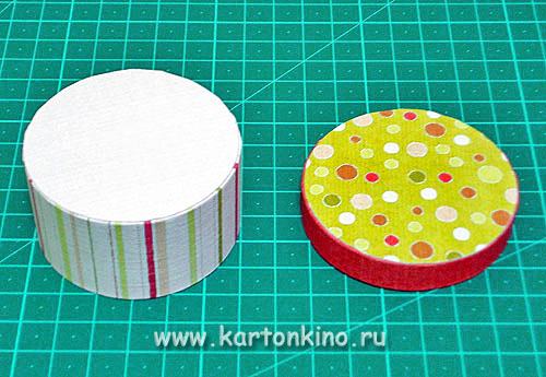 Как из картона сделать коробочку круглую из картона Как из картона сделать коробочку круглую из картона
