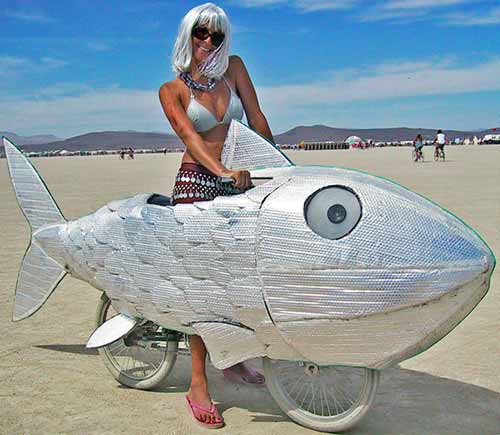 Необычный фестиваль «Burning Man» в штате Невада. Необычный фестиваль «Burning Man» в штате Невада