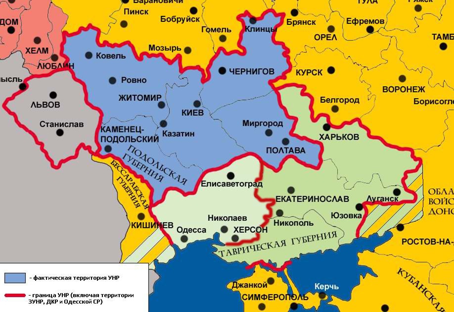 История украины карты
