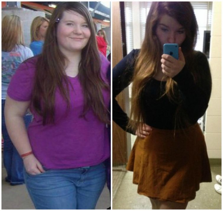 девушки похудели, похудение, мотивация, до и после похудения