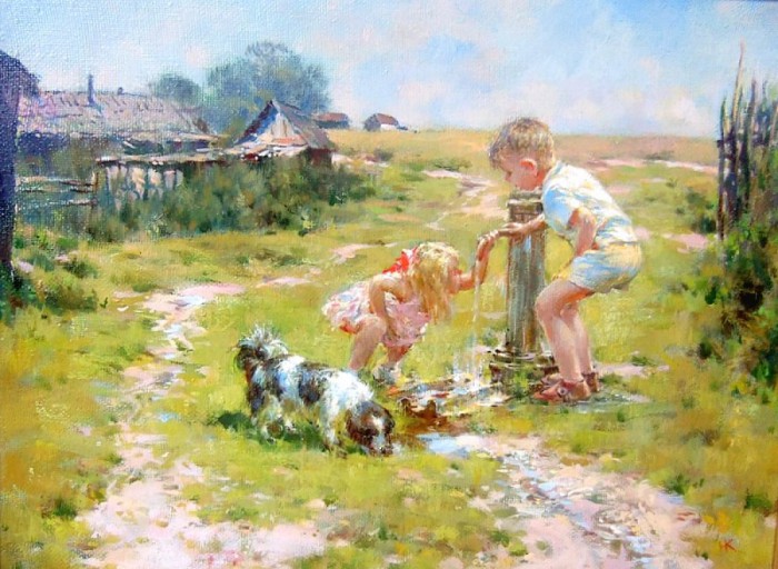 пейзажи художник Николай Соник - 03