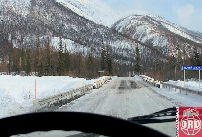 Случай на трассе в Якутии. За бортом -50