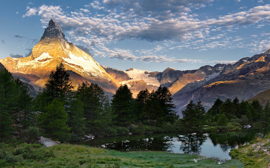 Потрясающие фотографии европейских гор и озер 