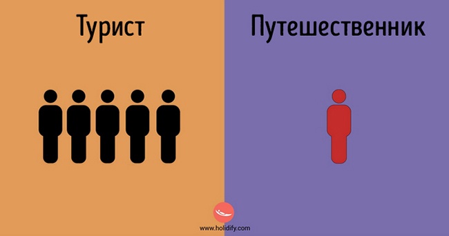 Вот чем отличаются туристы от путешественников