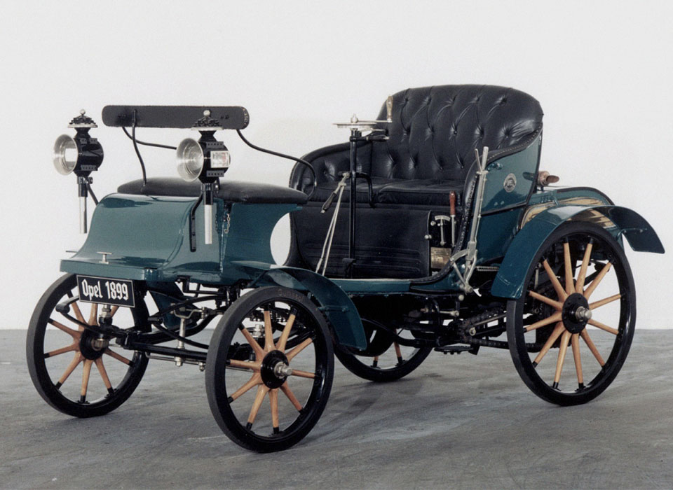 Opel Lutzmann (1899) авто, история, ретро автомобили