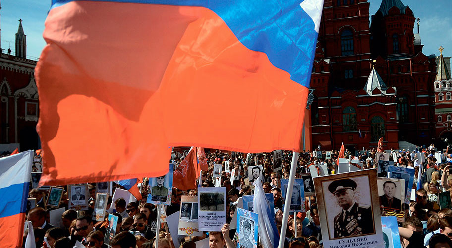 В День Победы 12 миллионов человек по всей России приняли участие в народной акции «Бессмертный полк»