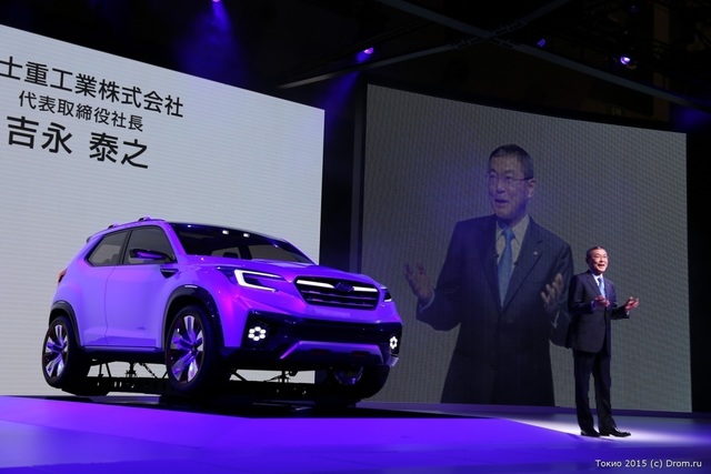 Презентация «новинок» Subaru