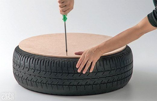 КАК СДЕЛАТЬ Журнальный столик из автомобильного колеса. HOW TO MAKE A coffee table from a car wheel