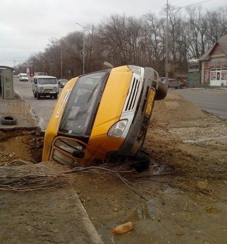 Подборка курьезных аварий